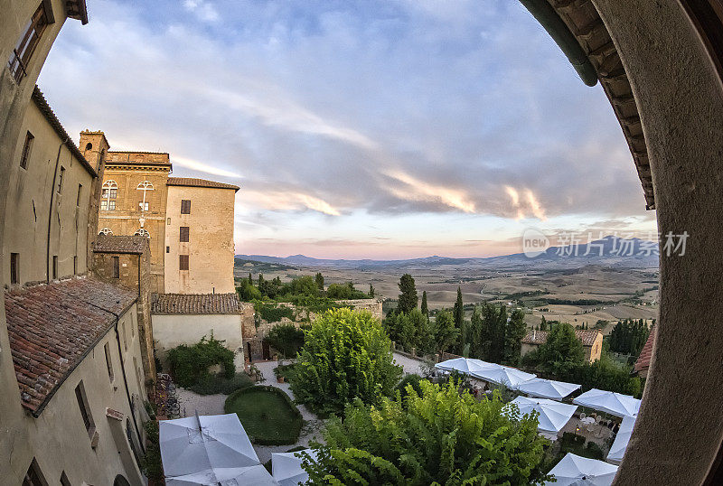 鱼眼 val d'orcia